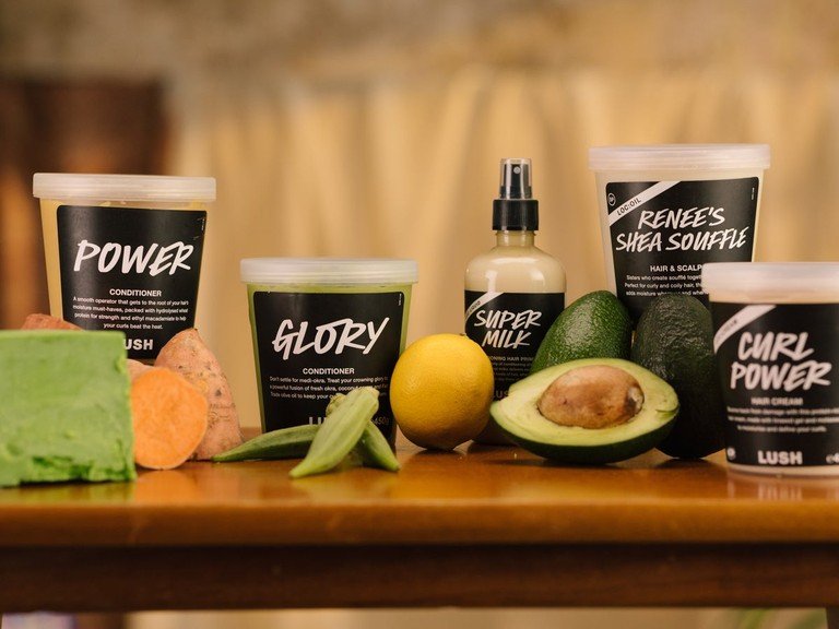 LUSH products natural ingredients 