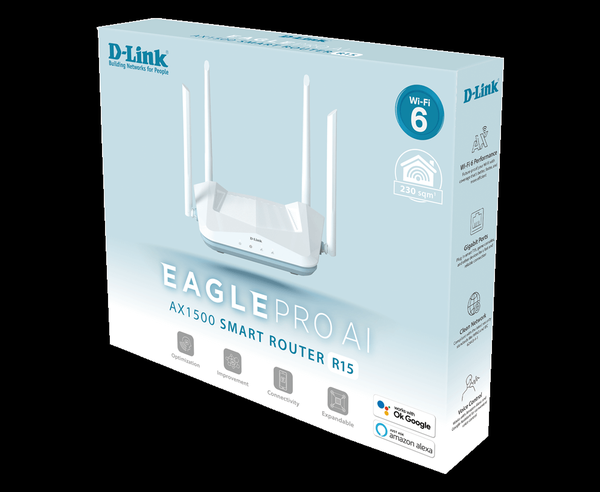 D-Link R15 Wi-Fi 6 router 